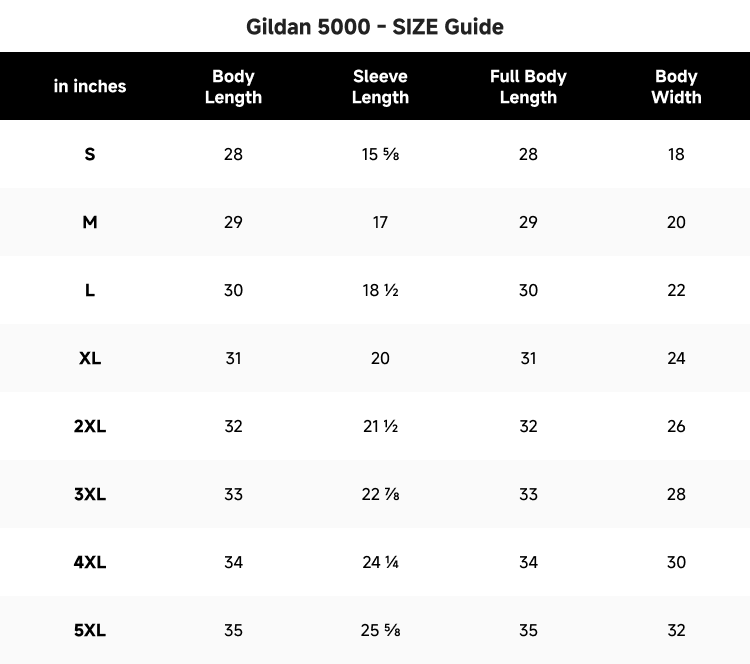 Size Guide