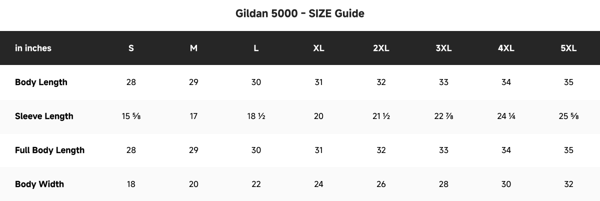 Size Guide