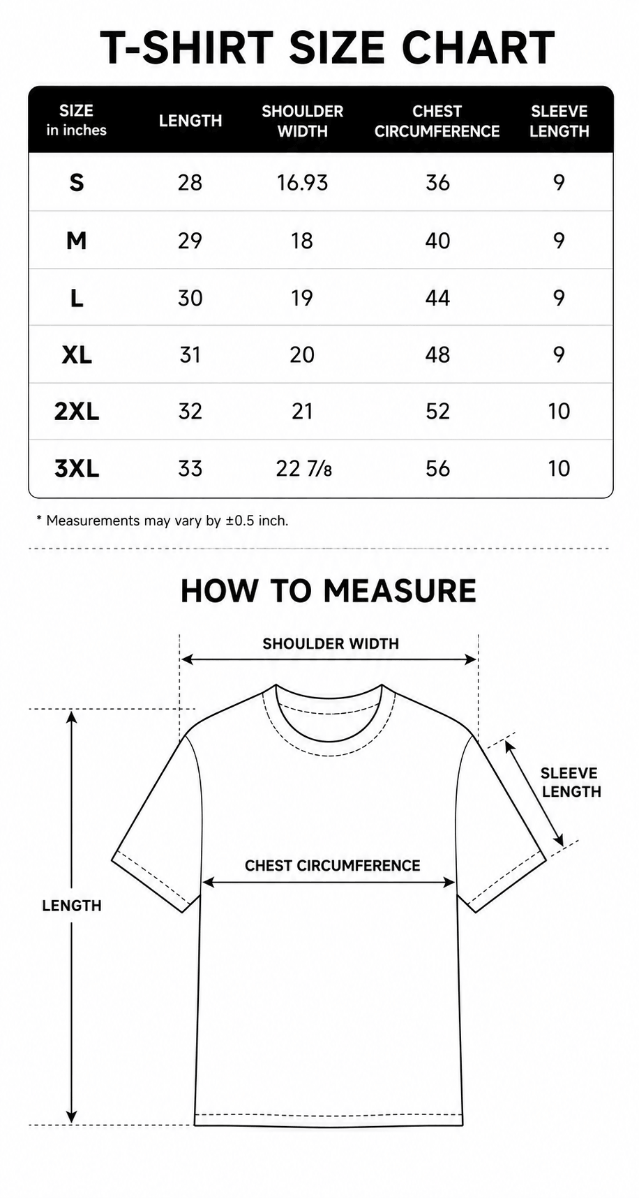 Size Guide